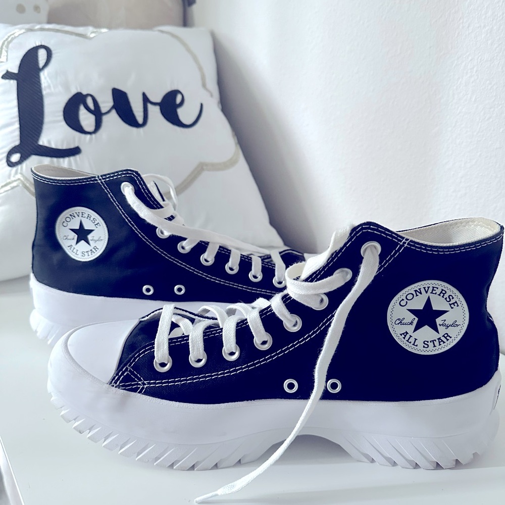 Converse high top lugged
